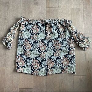 💐 The kooples off the shoulder sequin blouse